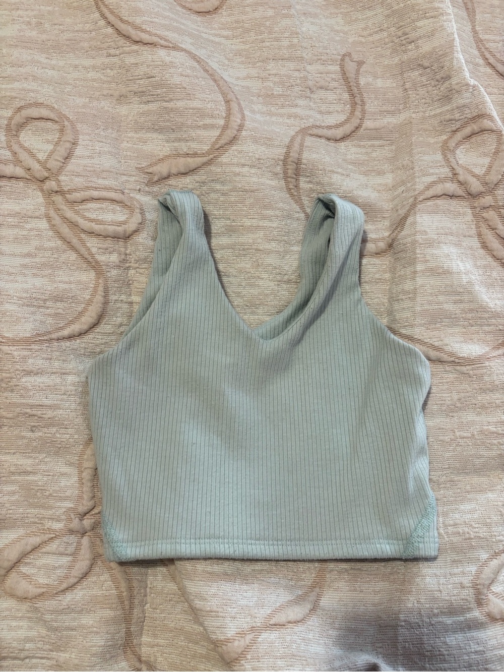 Girls' Ribbed Crop Tank Top Tiger Friday